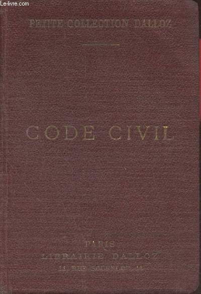 Code civil annot d'aprs la doctrine et la jurisprudence