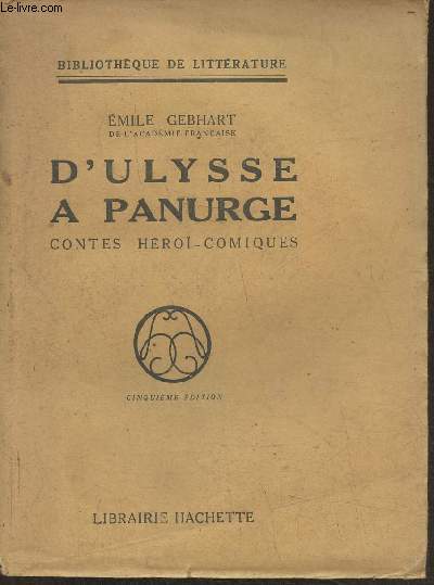 D'Ulysse  Panurge- contes Hro-comiques