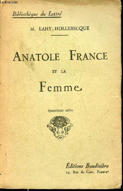 Anatole France et la Femme
