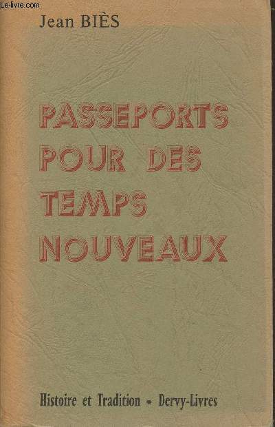 Passeports pour des temps nouveaux (Collection 