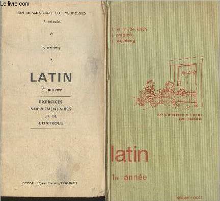 Latin 1re anne+ Exercices supplmentaires et de controle
