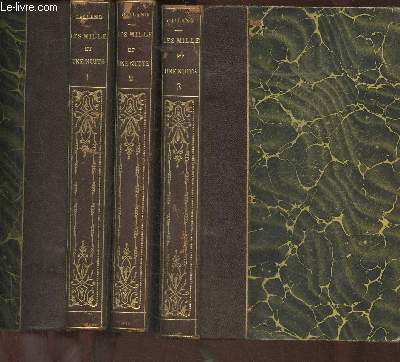 Les mille & une nuits- contes arabes Tomes I, II et III (3 volumes)