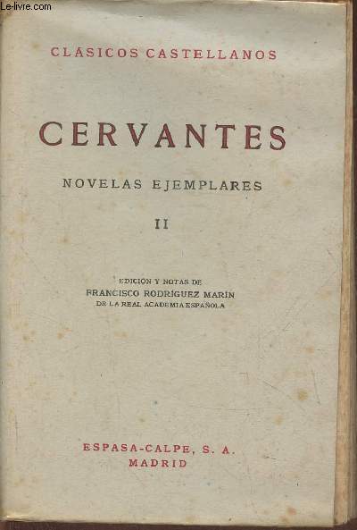 Novelas ejemplares II (Collection 