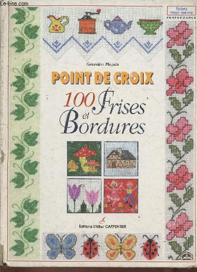 Point de croix- 100 frises et bordures (Collection 