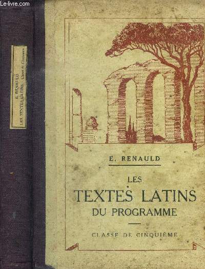 Les textes latins du programme. Classe de cinquime.