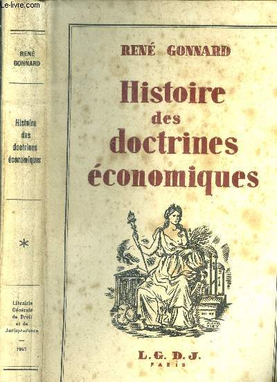 Histoire des doctrines conomiques.