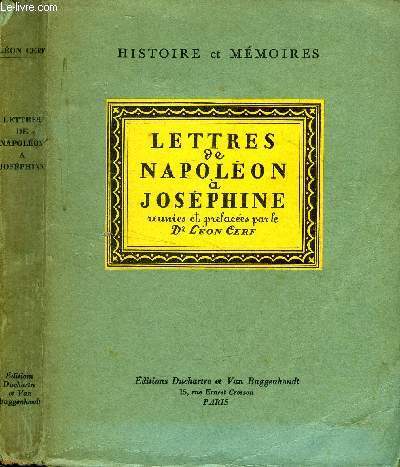 Lettre de Napolon  Josphine