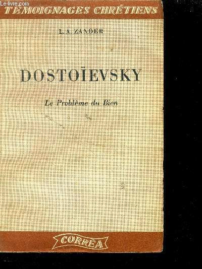 Dostoevsky Le problme du bien