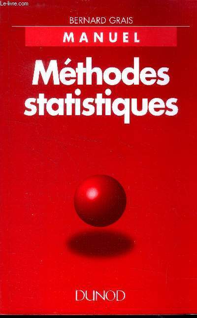 Mthodes statistiques