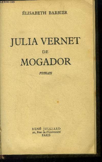 Julia Vernet de Mogador