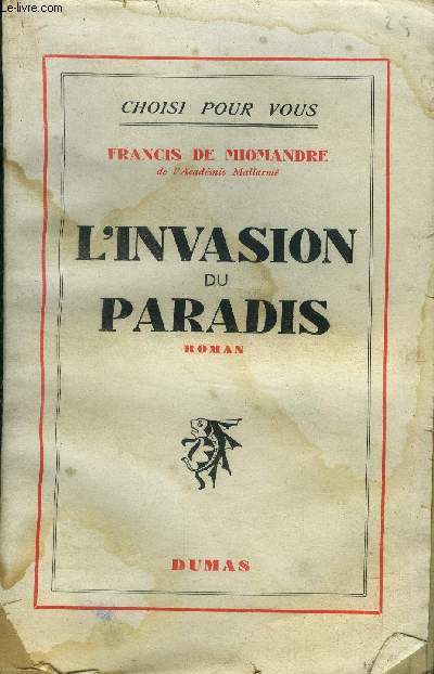 L'invasion du Paradis, Collection 