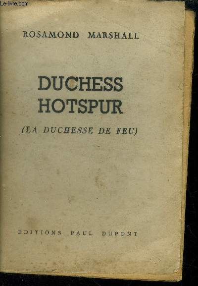 Duchesse Hotspur (La Duchesse de feu)