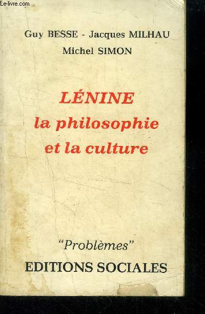 Lnine la philosophie et la culture