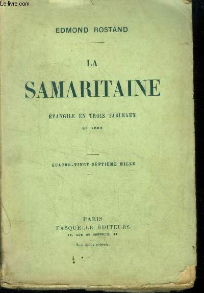 La Samaritaine - Evangile en 3 tableaux