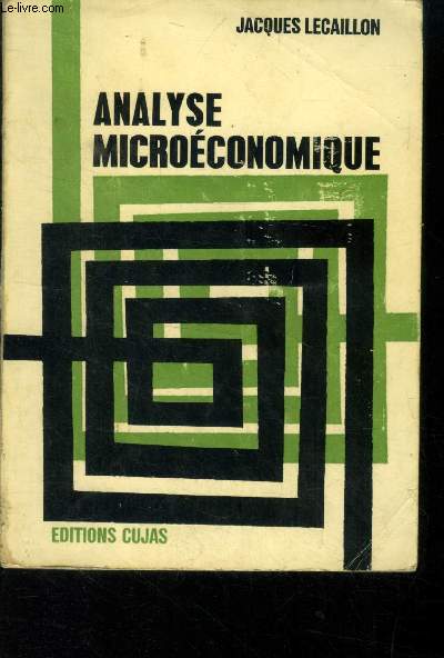 Analyse microconomique