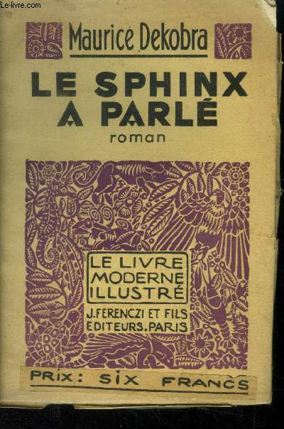 Le Sphinx a parl,Le Livre moderne IIlustr N 223