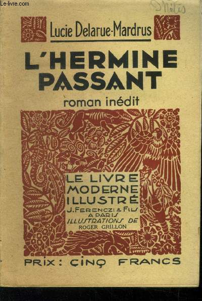L'hermine passant,Le Livre moderne IIlustr N288