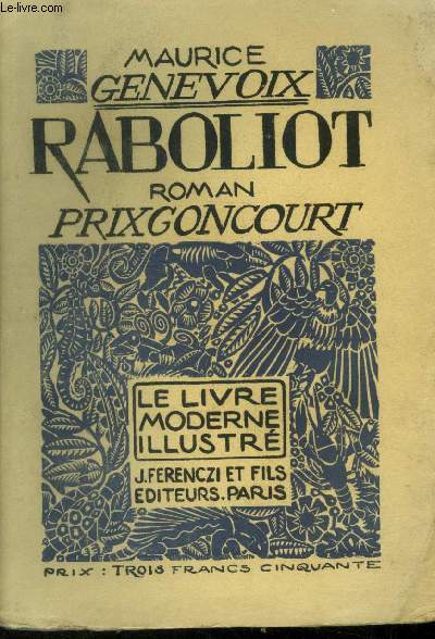 Raboliot, le livre moderne illustr N45