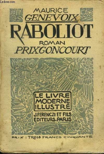 Raboliot, le livre moderne illustr N45