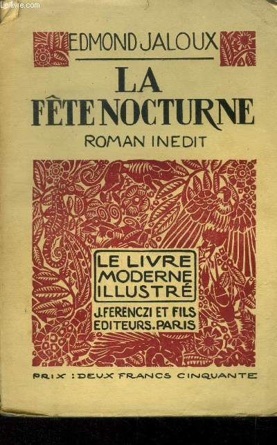 La fte nocturne,Collection Le livre moderne Illustr n17