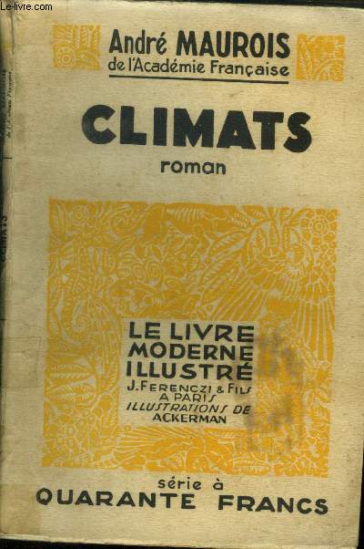 Climats, Le Livre Moderne Illustr.