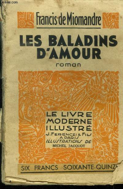 Les baladins d'amour,bois originaux de Peti-Jean Armand.