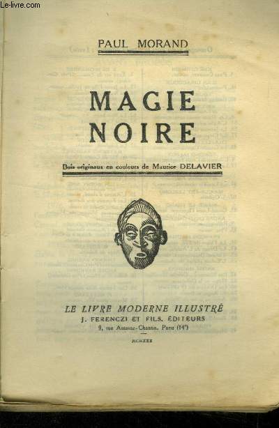 Magie noire,Collection Le livre moderne Illustr.