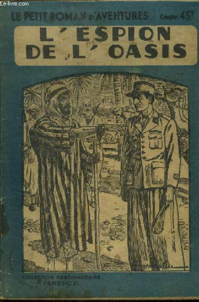 L'espion de l'oasis, collection le petit roman d'aventures n182