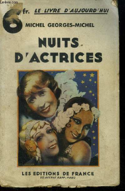 Nuits d'actrice,Collection 
