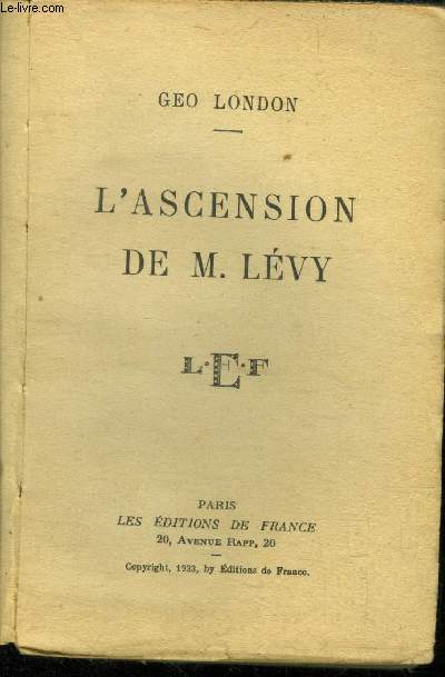 L'ascension de M.Levy