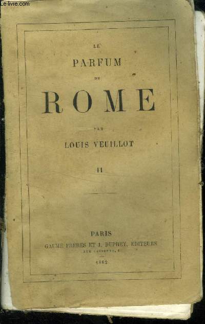Le parfum de Rome TOME II.