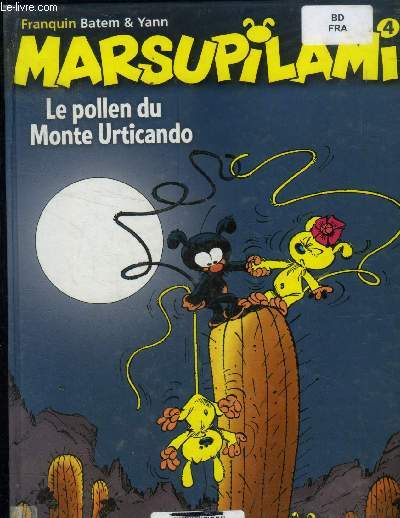 Le Marsupilami, tome 4. Le Pollen du Monte Urticando