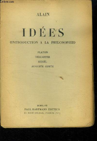 Ides. Introduction a la philosophie