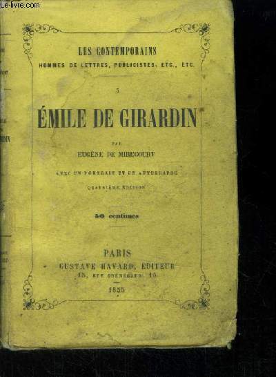 Emile de Girardin,n 3. Collection 
