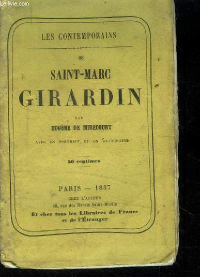 Saint-Marc Girardin,n 88. Collection 