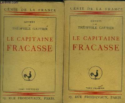 Le Capitaine Fracasse Tomes 1 et 2 (en deux volumes) - Collection 