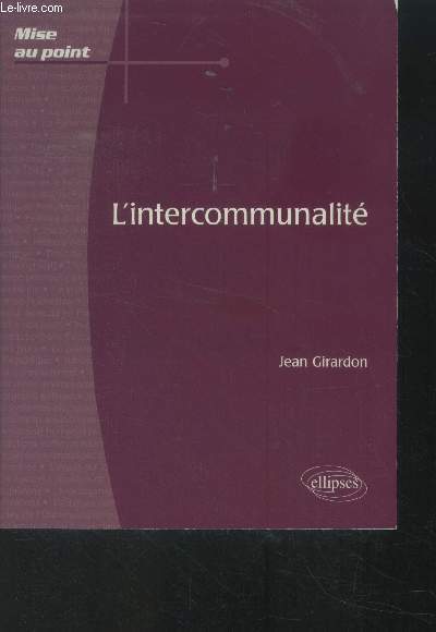 L'intercommunalit