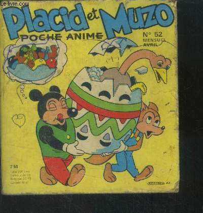 Placid et muzo n52, avril 1973