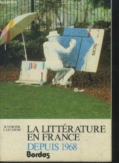 La littrature en France depuis 1968