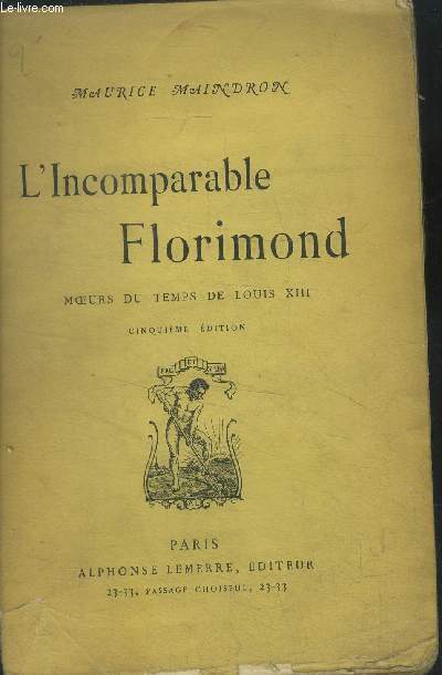 L'incomparable Florimond