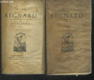 Oeuvres de Regnard. Theatre Tome I et II