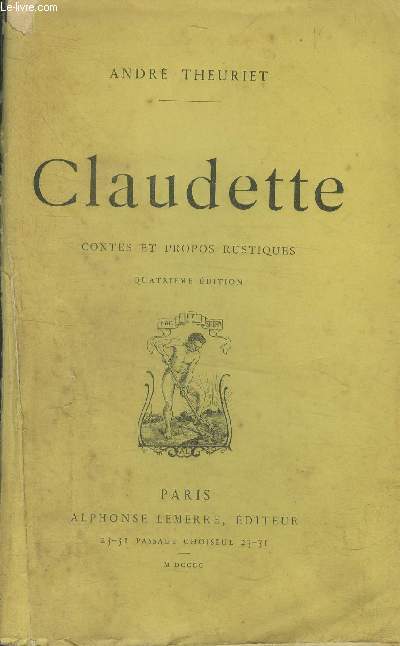 Claudette contes et propos rustiques