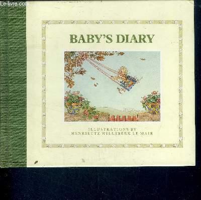 Baby's diary - baby's arrival, firsts, favourites, baby grows up