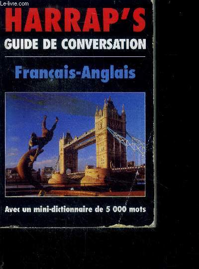 Harrap's guide de conversation francais-anglais