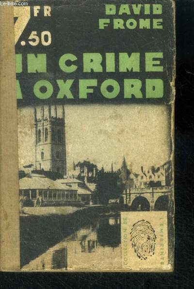 Un crime  Oxford ( The body in the tirl ).