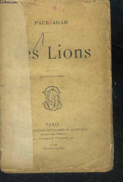 Les lions - 4eme edition