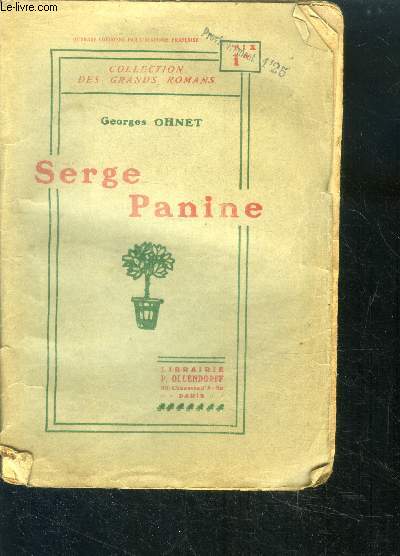 Serge Panine - collection des grands romans