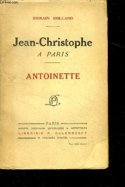 Jean-Christophe  Paris - Antoinette