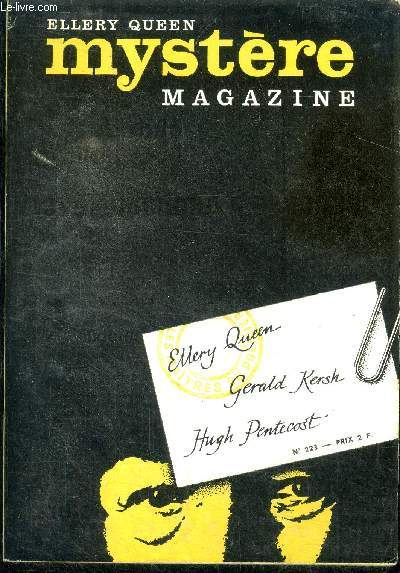 Mystere Magazine N223 - aout 1966- Le mystre des chrysanthmes japonais- Une histoire incroyable- Les loups entre eux- Jricho et l'enfant- L'habitu du port- L'homme qui n'en savait pas assez- L'heuristicien et l'espion- Le clich- le crime passe en...