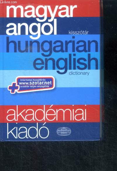 Hungarian-English Dictionary - magyar angol kisszotar